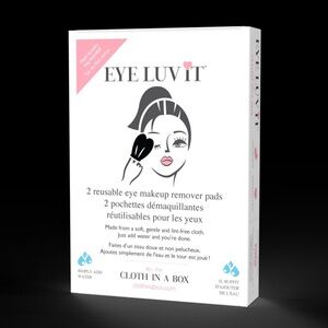 Eye Make Up Remover Cloth - No Soap Required - Pack of Two - Microfibre